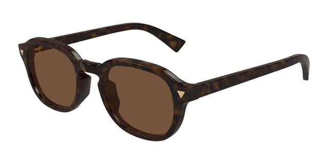 Bottega Veneta BV1364S 002 Square Tortoise Sunglasses  display picture 1