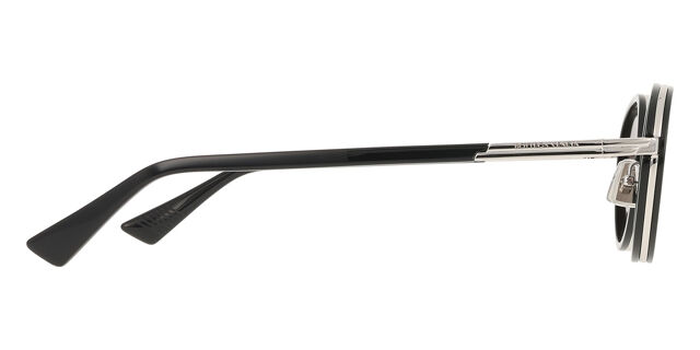 Bottega Veneta BV1372S 001 Oval Black/Silver Sunglasses  display picture 3