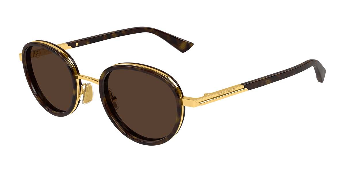 Image of Bottega Veneta BV1372S 002 Óculos de Sol Masculino Tortoiseshell BRLPT