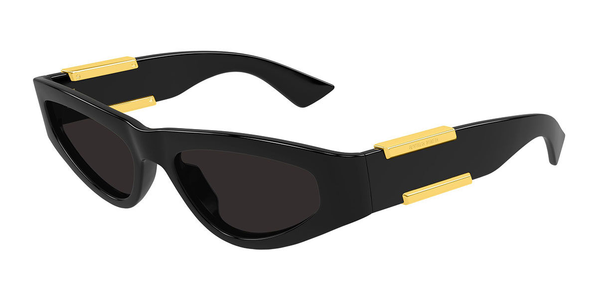 小物 BOTTEGA VENETA sunglasses unisex Classic Aviator Sunglasses in BLACK/YELLOW | Bottega Veneta® CA