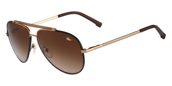 Buy Lacoste L128S 714 Gold/Green Sunglasses at Amazon.in
