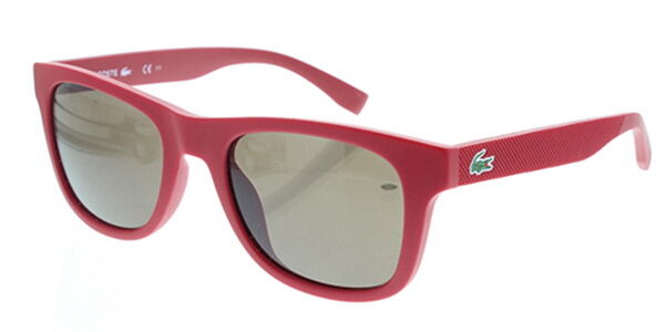 red lacoste sunglasses