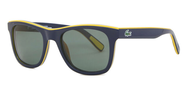 Lacoste L781SP Polarized 414 Square Dark Blue Yellow  display picture 1