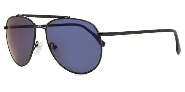Lacoste L177S 001 Pilot Black Sunglasses | SmartBuyGlasses US display picture 2