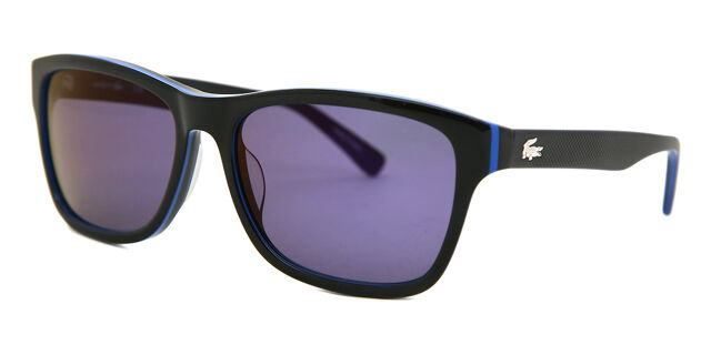 Lacoste L683S 006 Rectangle Black On Blue Laminate  display picture 2