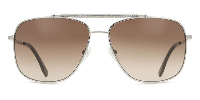 Lacoste L188S 035 Pilot Gold Sunglasses | SmartBuyGlasses US display picture 1