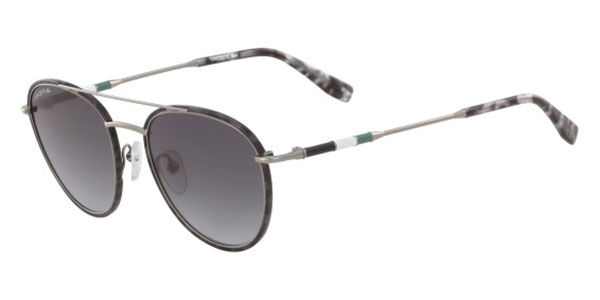 Lacoste L102snd Oval Sunglasses in Black for Men Mens Sunglasses Lacoste Sunglasses 