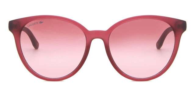 Lacoste L887S 526 Oval Pink Sunglasses | SmartBuyGlasses US display picture 1