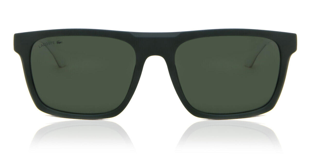 Lacoste L957S 301 Sunglasses in Matte Green SmartBuyGlasses USA