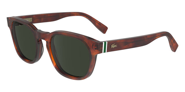 Lacoste L6015S 218 Oval Tortoise Sunglasses | SmartBuyGlasses US display picture 3