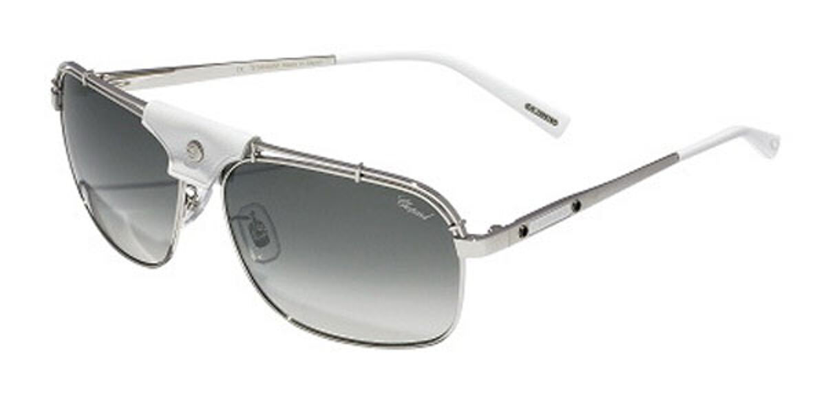 Chopard SCHA02M 579X Sunglasses in Silver | SmartBuyGlasses USA