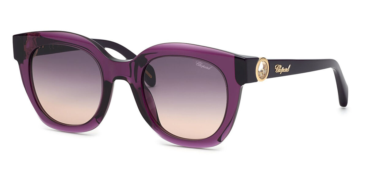 Photos - Sunglasses Chopard SCH335S 096Z Men's  Purple Size 52 