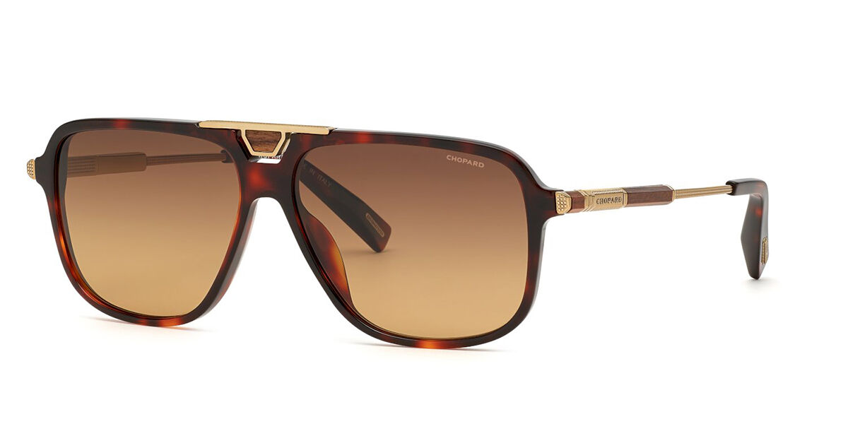 Photos - Sunglasses Chopard SCH340 786P Men's  Tortoiseshell Size 59 
