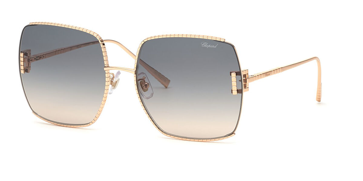 Photos - Sunglasses Chopard SCHG30M 08FC Men's  Gold Size 63 