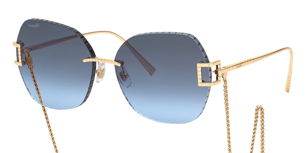 Photos - Sunglasses Chopard IKCHG31 0300 Women's  Gold Size 64 