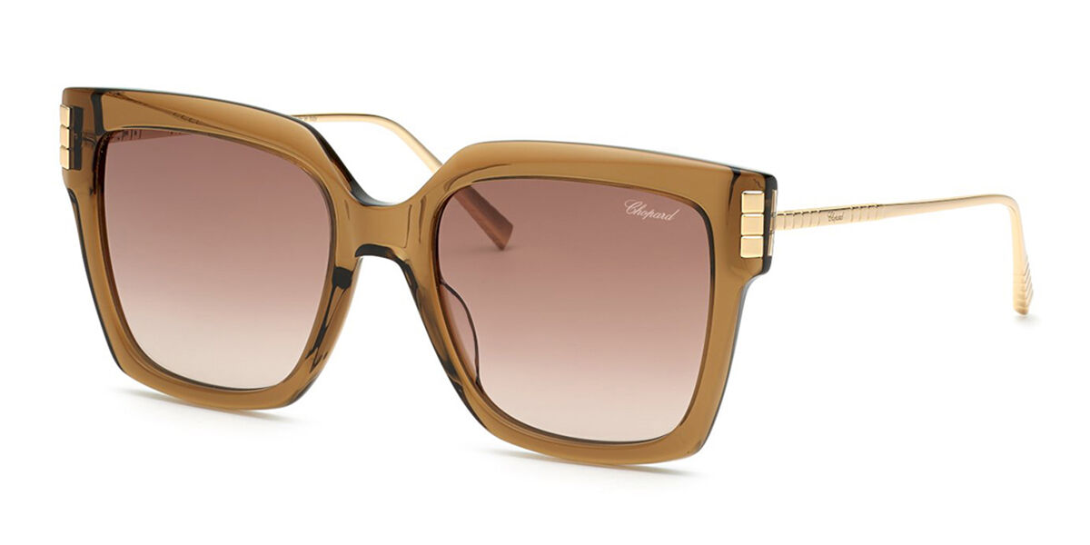 Photos - Sunglasses Chopard SCH353M 0805 Women's  Brown Size 54 