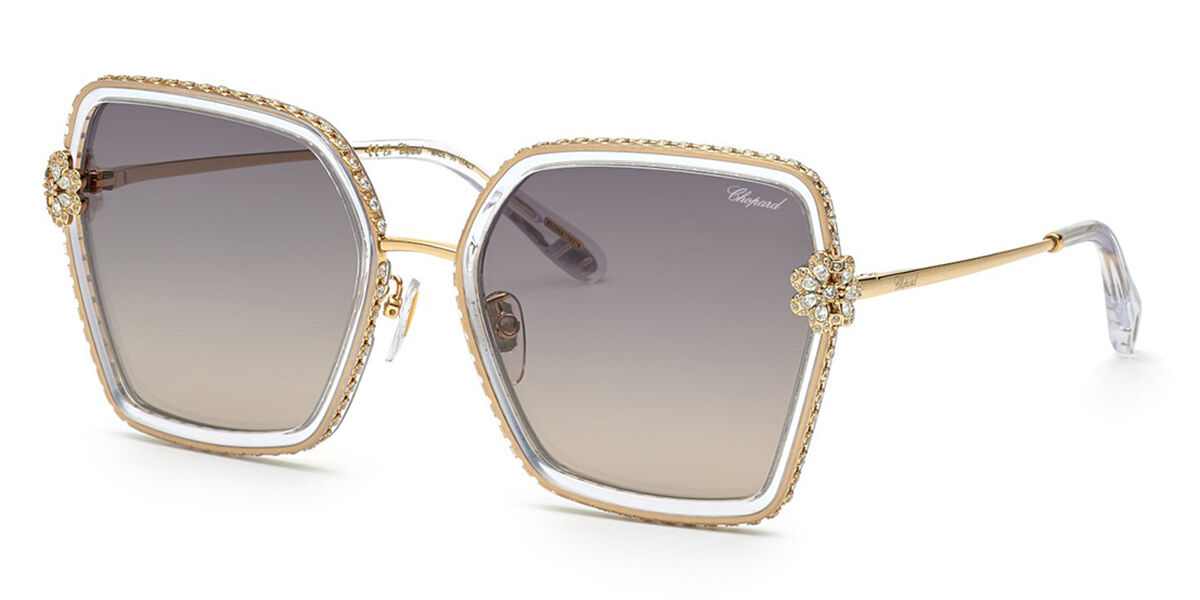 Photos - Sunglasses Chopard SCHG34S P79X Women's  Gold Size 58 