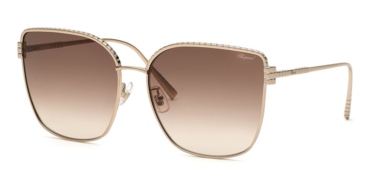 Photos - Sunglasses Chopard SCHG67M 0A39 Women's  Gold Size 63 