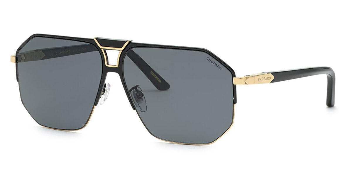 Photos - Sunglasses Chopard SCHG61 Polarized 301P Men's  Gold Size 62 