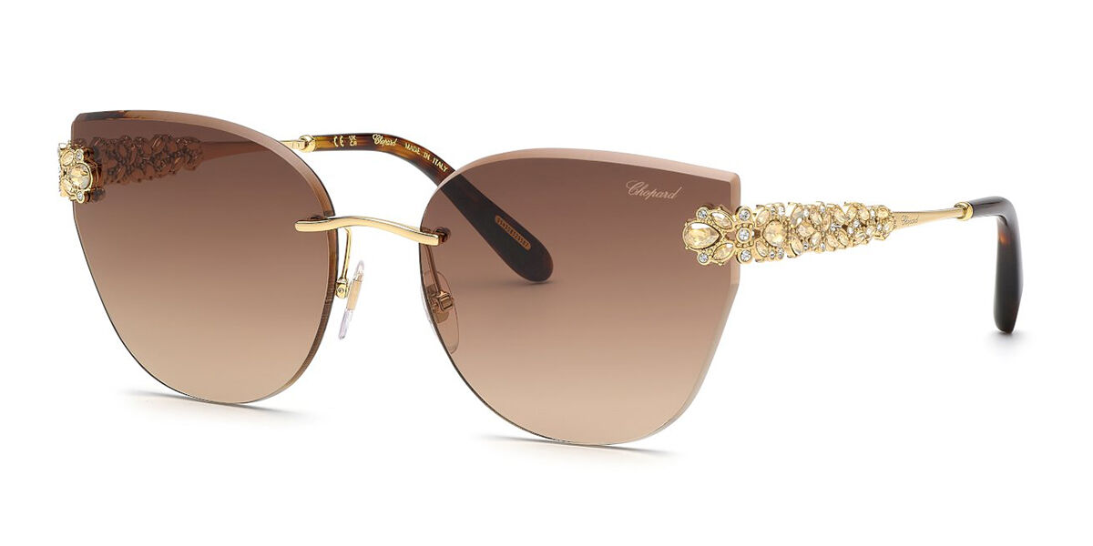 Photos - Sunglasses Chopard SCHL05S 300K Women's  Gold Size 59 