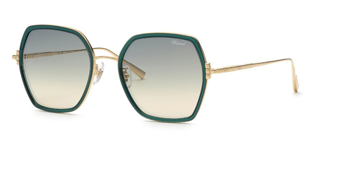 Photos - Sunglasses Chopard SCHL02V 300K Men's  Green Size 54 