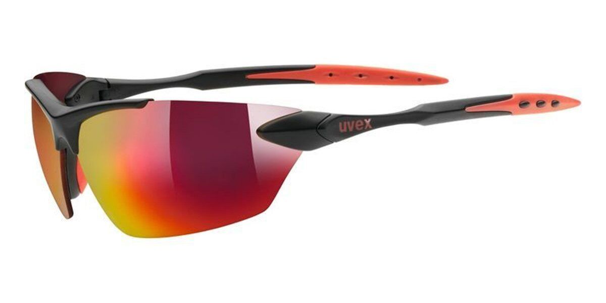 39,95 EUR Uvex Sports Style 203 Sun Glasses Black Green Bicycle Sport RRP NEW 