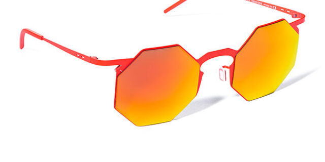 Italia Independent II 0205 055.000 Oversized Orange 