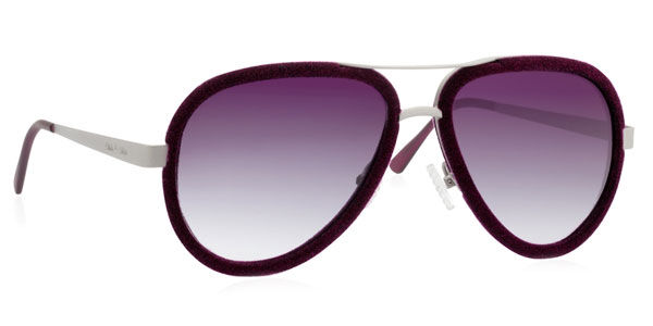 Italia Independent II 000BV 010.000 Purple Solbriller Menn