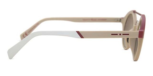 Lunettes De Soleil Italia Independent I-I MOD METAL 024 - Blanc 53/20/145 - Unisexe Adulte - Neuf Avec étiquettes