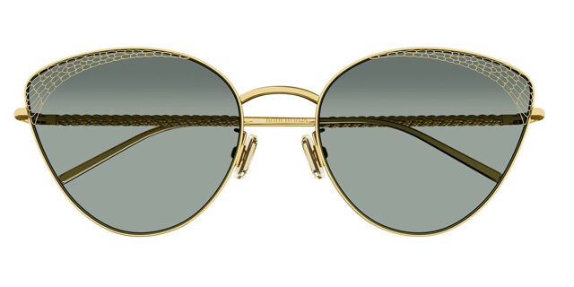 Boucheron BC0135S 002 Cat Eye Gold Sunglasses  display picture 1