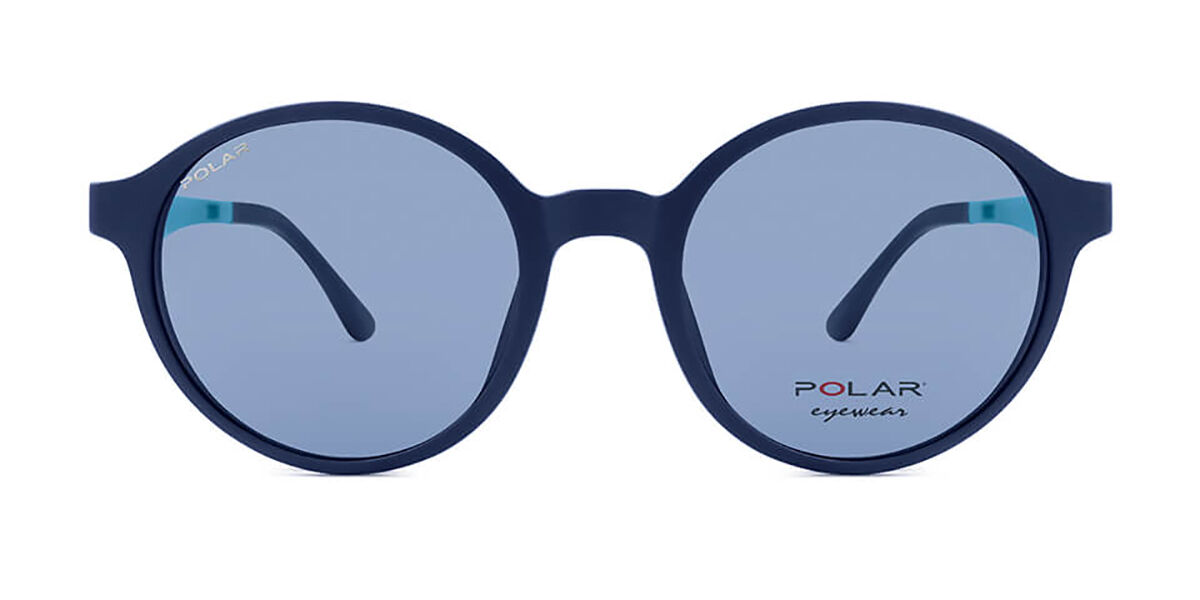 Polar PL Junior 464 with Clip-On Polarized 20 Occhiali da Sole Matte Blue |  SmartBuyGlasses Italia