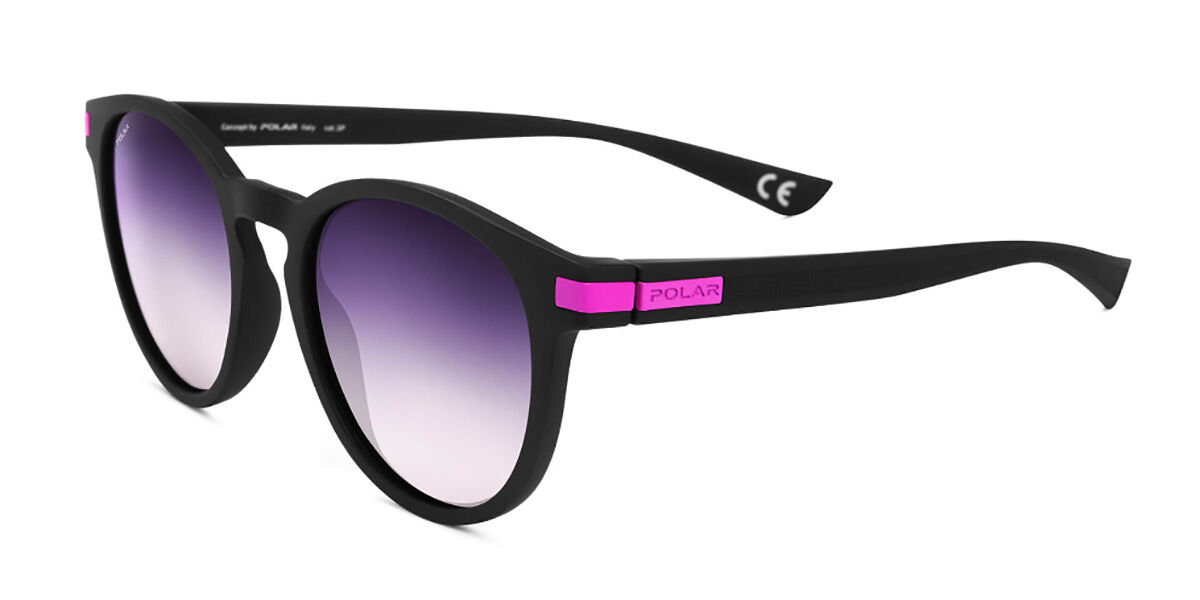 Polar PL 380 Polarized 80 Sunglasses in Black | SmartBuyGlasses USA