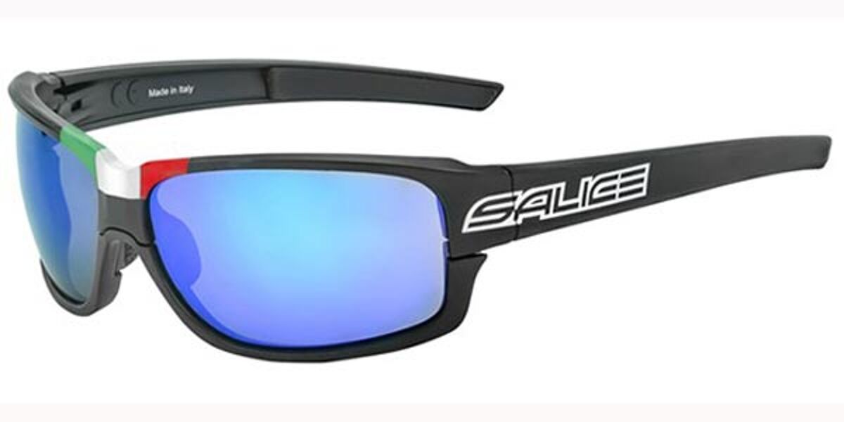 Salice 017 ITA RWP Polarized BKITA/42B Sunglasses Black VisionDirect
