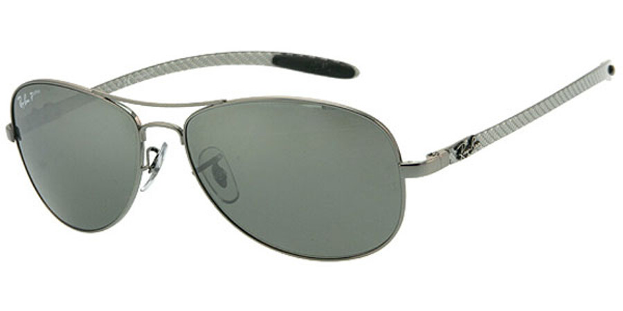 Ray-Ban Tech RB8301 Carbon Fibre Polarized 004/N8 Sunglasses Clear |  VisionDirect Australia