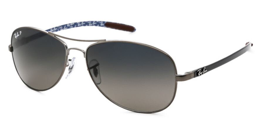 Ray-Ban Tech RB8301 Carbon Fibre Polarized 029/98 Sunglasses Grey |  SmartBuyGlasses India