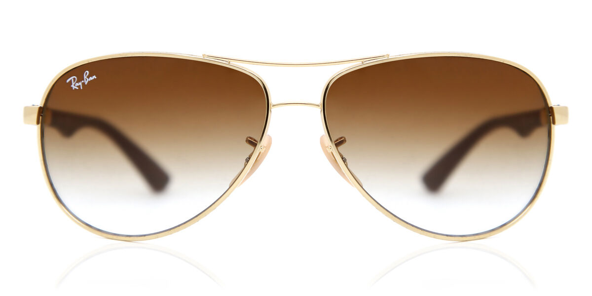 Ray-Ban Tech RB8313 Carbon Fibre 001/51 Sunglasses Gold | SmartBuyGlasses  Ireland