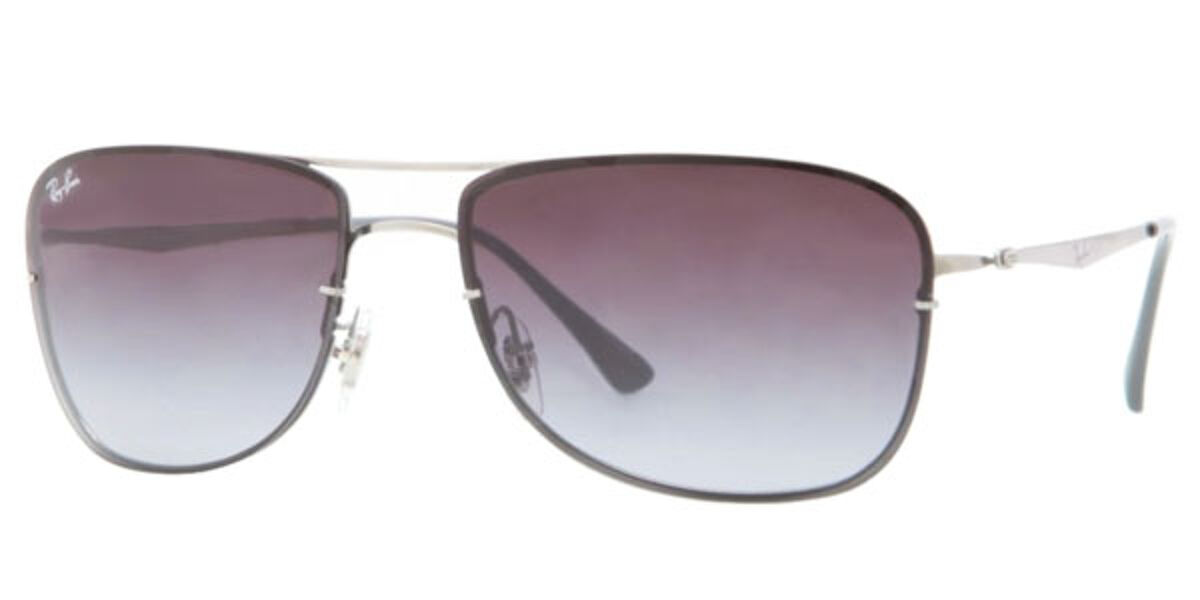 Ray-Ban Tech RB8054 Light Ray 159/8G Sunglasses in Silver ...