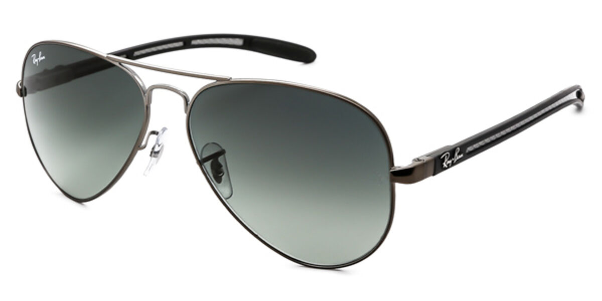 Ray-Ban Tech RB8307 Aviator Carbon Fibre 029/71 Sunglasses Grey |  SmartBuyGlasses UK