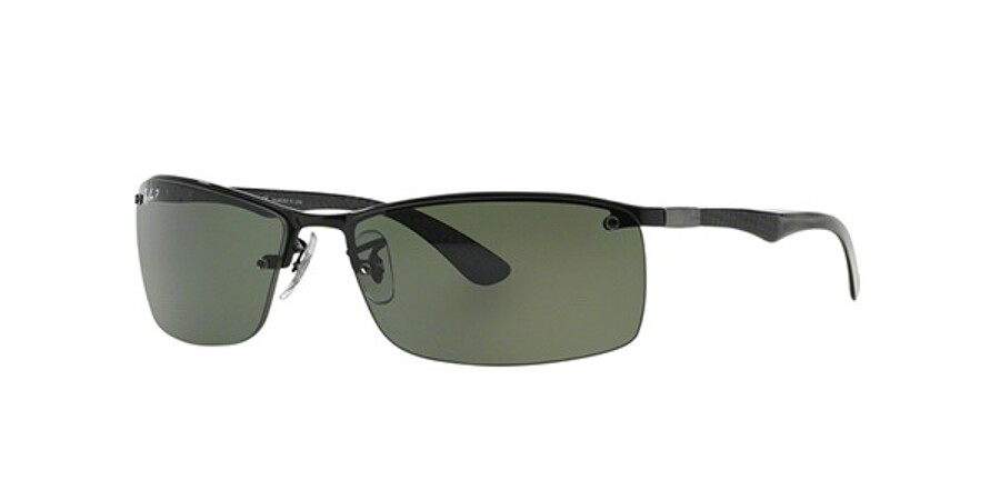 Ray-Ban Tech RB8315 Carbon Fibre Polarized 002/9A Sunglasses in Black |  SmartBuyGlasses USA