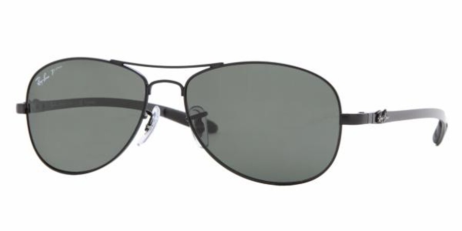 Ray-Ban Tech RB8301 Carbon Fibre Polarized 002/N5 Glasses Black |  VisionDirect Australia