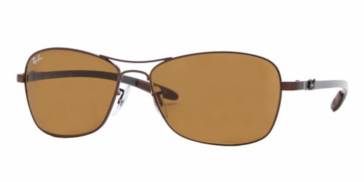 Ray Ban R&b 8402 Ray-Ban Tech RB8302 014 Sunglasses Brown | VisionDirect Australia