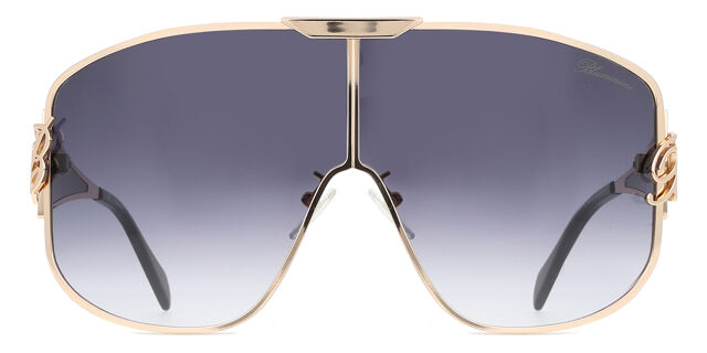 Blumarine Gold Frame Aviator Sunglasses Aviator sunglasses Blumarine Gold in Metal - 15436795 main image 2