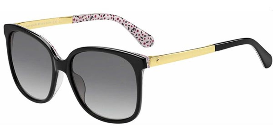Kate Spade Mackenzee/S UYY/9O Sunglasses in Black | SmartBuyGlasses USA