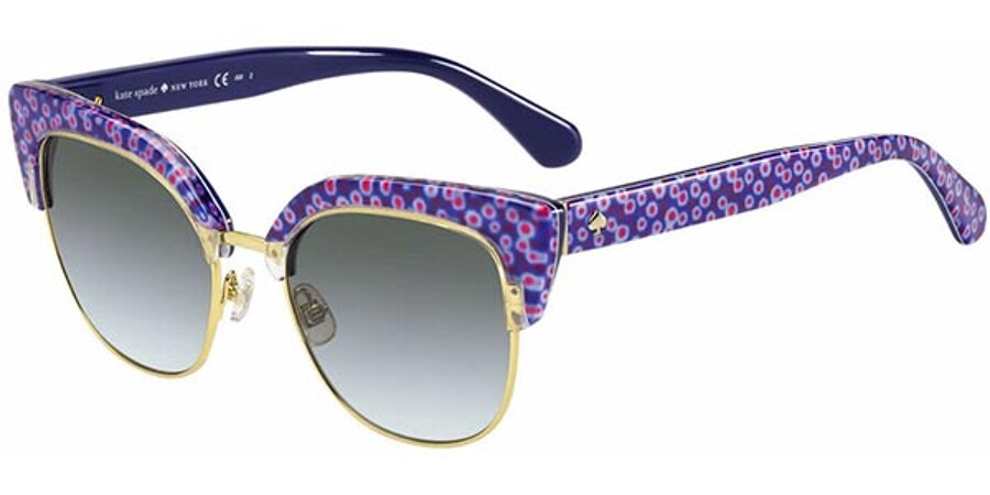 Kate Spade Karri/S VDN/GB Sunglasses Blue | SmartBuyGlasses UK