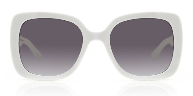 Kate Spade Krystalyn/S SZJ/9O Square Ivory White Sunglasses  display picture 2