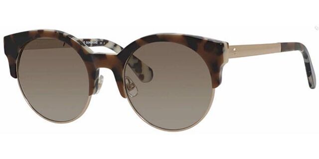 Kate Spade Kaileen Sunglasses NWT KATE SPADE New York Kaileen Sunglasses WR9HA Brown  main image 2