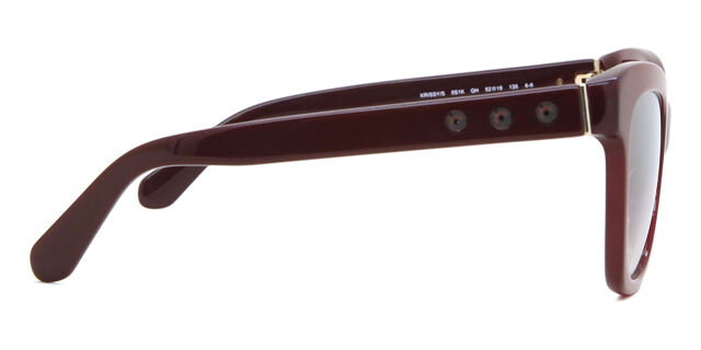 Kate Spade KRISSY/S S1K QH Red / Brown Gradient Sunglasses Kate Spade Krissy/S S1K/QH Square Red Sunglasses  main image 4