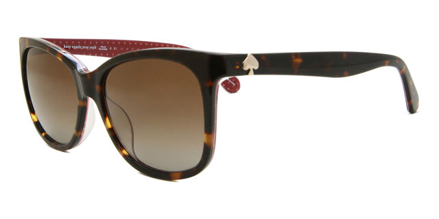 Kate Spade Danalyn/S Polarized 086/LA Square Tortoise 