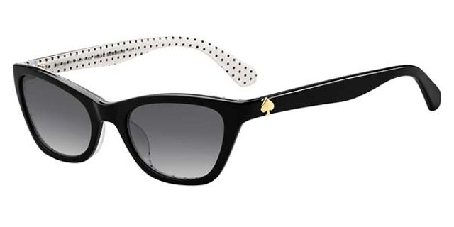 Kate Spade Johneta/S 807/9O Cat Eye Black Sunglasses  display picture 1