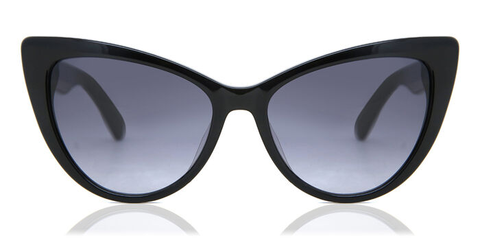 Kate Spade Black Cat-Eye Sherrie Sunglasses Kate Spade Sherrie/O/S D28/F8 Cat Eye Black Sunglasses  main image 4